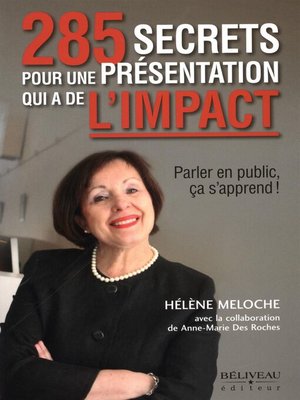 cover image of 285 secrets pour une présentation qui a de l'impact